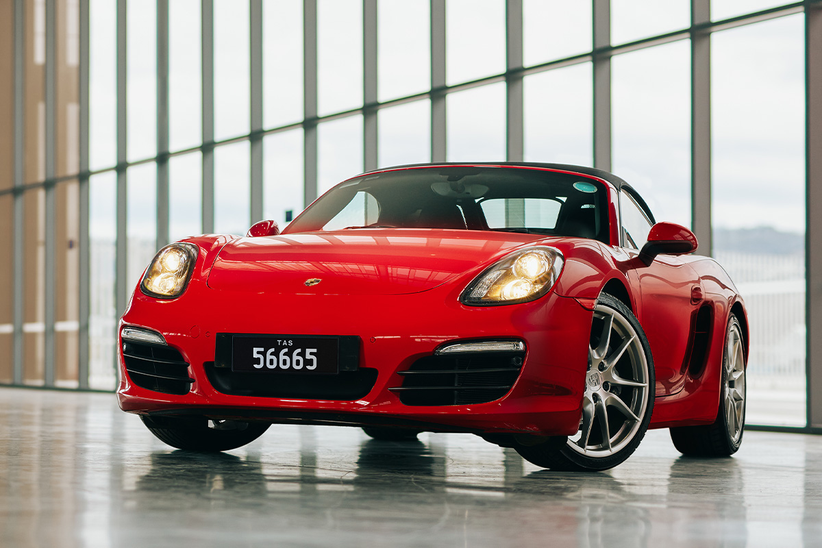 Marketplace hero image featuring a vehicle